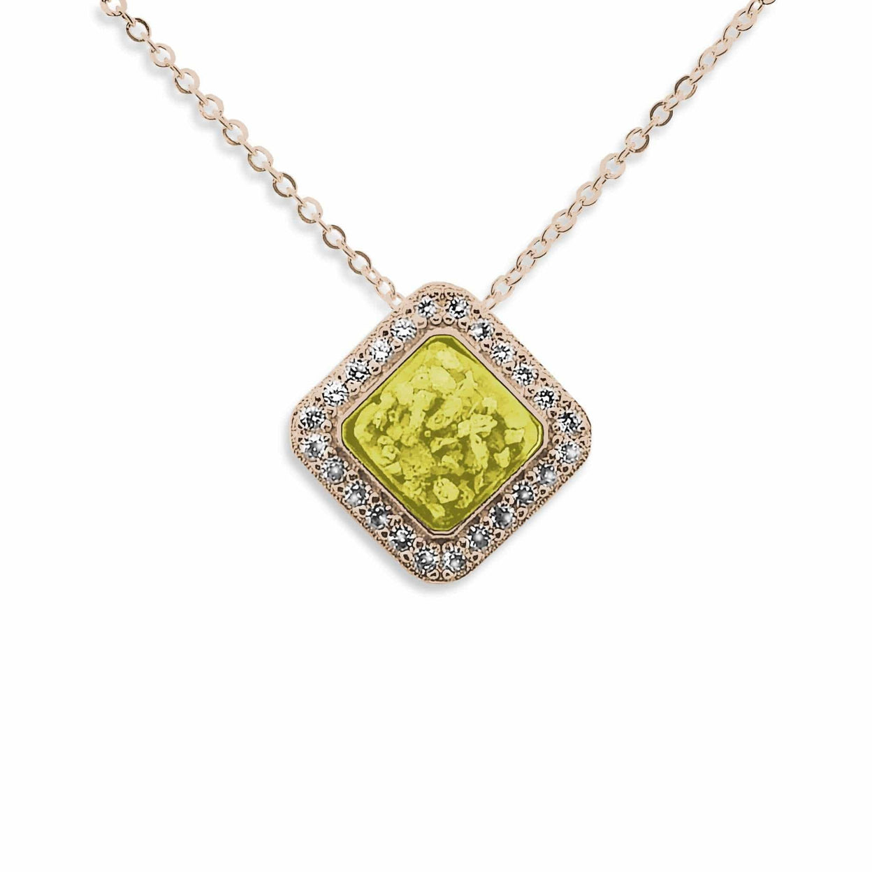 Load image into Gallery viewer, EverWith Ladies Bless Memorial Ashes Pendant with Fine Crystals