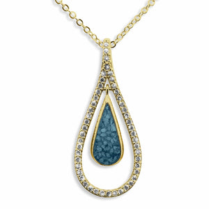 EverWith Ladies Teardrop Memorial Ashes Pendant