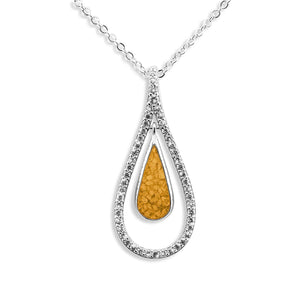 EverWith Ladies Teardrop Memorial Ashes Pendant