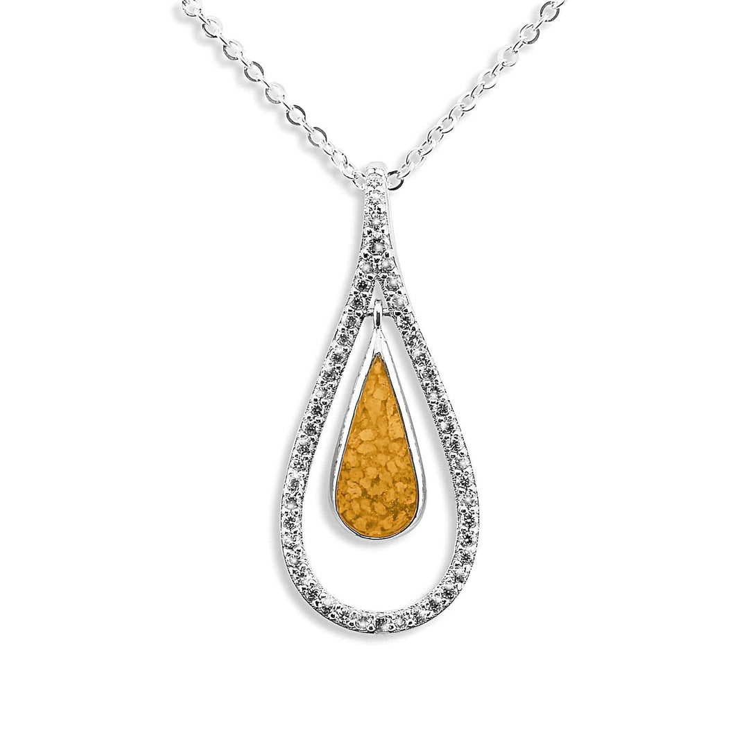 EverWith Ladies Teardrop Memorial Ashes Pendant