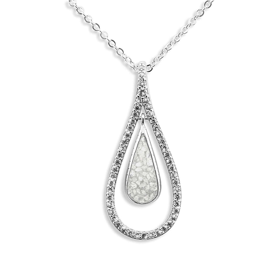 EverWith Ladies Teardrop Memorial Ashes Pendant