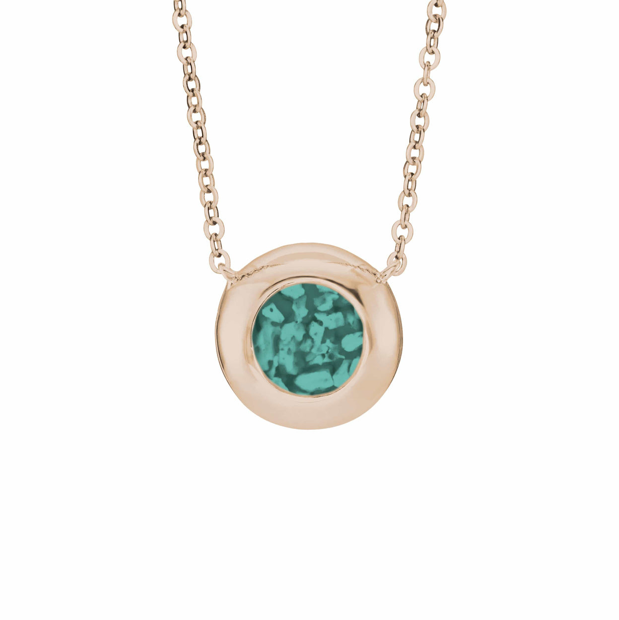 Load image into Gallery viewer, EverWith Ladies Rondure Memorial Ashes Necklace