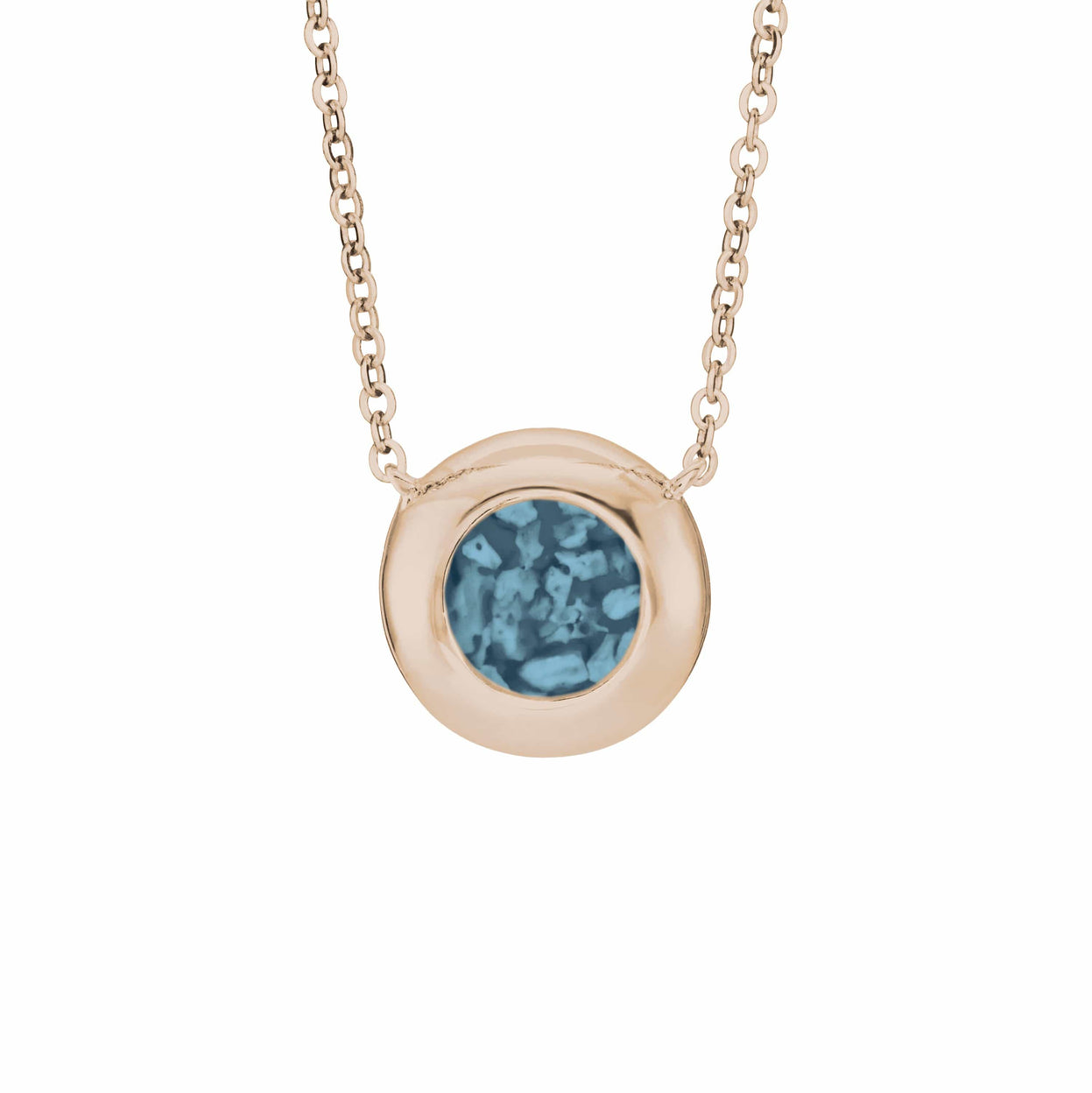 Load image into Gallery viewer, EverWith Ladies Rondure Memorial Ashes Necklace