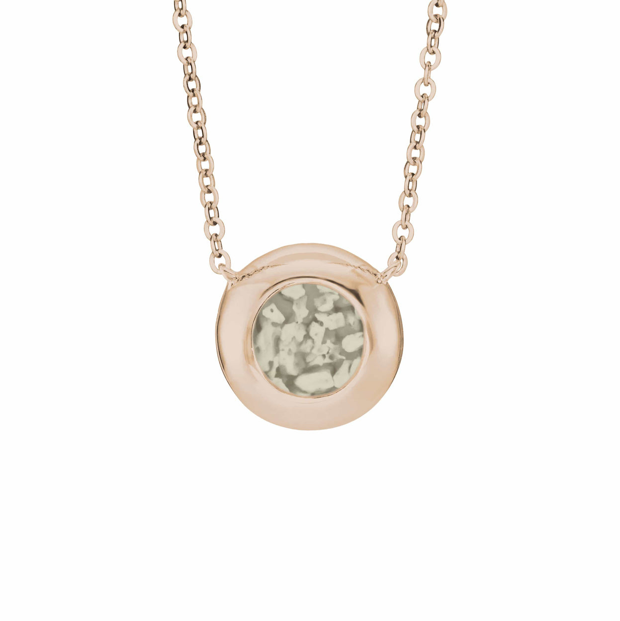 Load image into Gallery viewer, EverWith Ladies Rondure Memorial Ashes Necklace