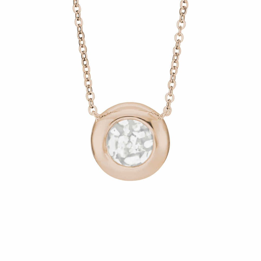 EverWith Ladies Rondure Memorial Ashes Necklace