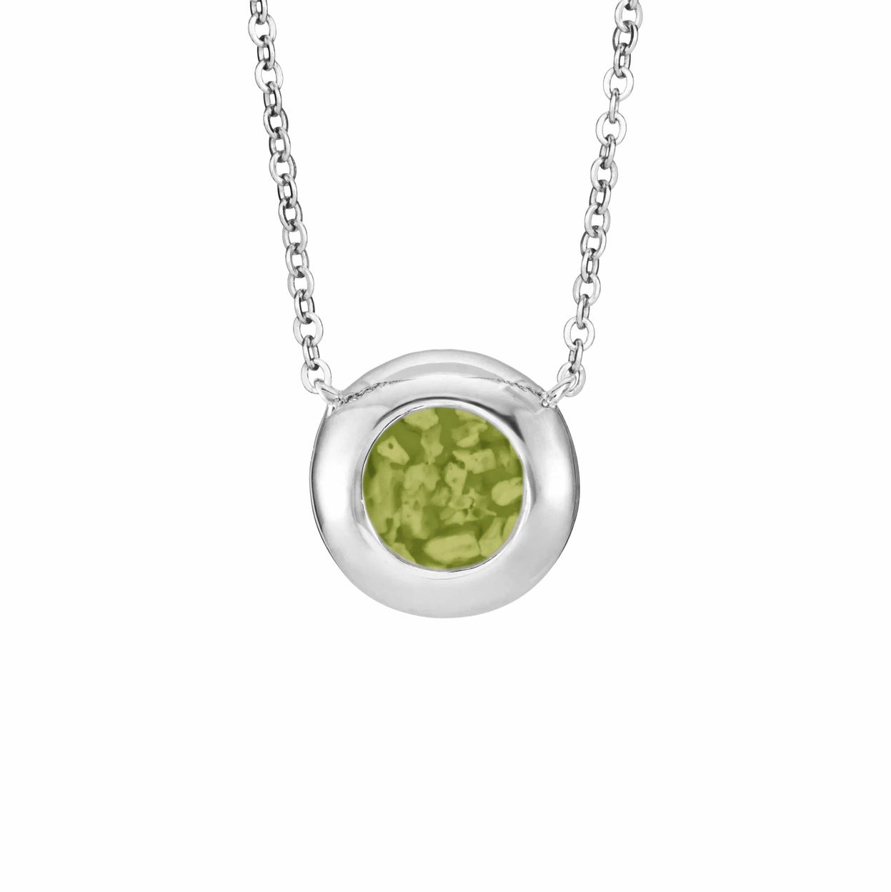 Load image into Gallery viewer, EverWith Ladies Rondure Memorial Ashes Necklace