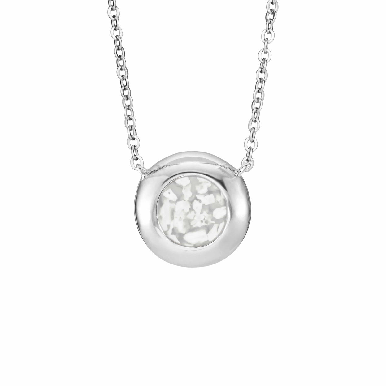 Load image into Gallery viewer, EverWith Ladies Rondure Memorial Ashes Necklace