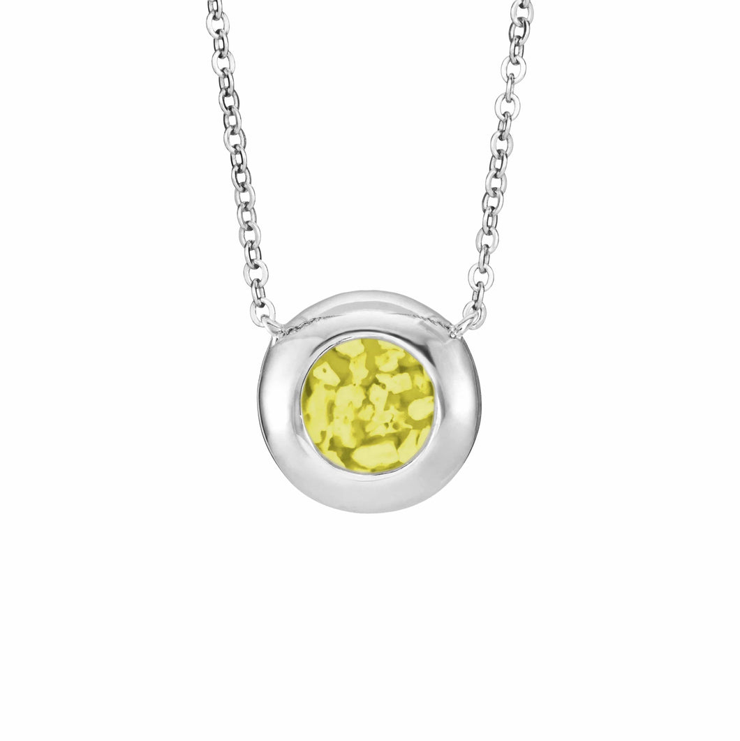 EverWith Ladies Rondure Memorial Ashes Necklace