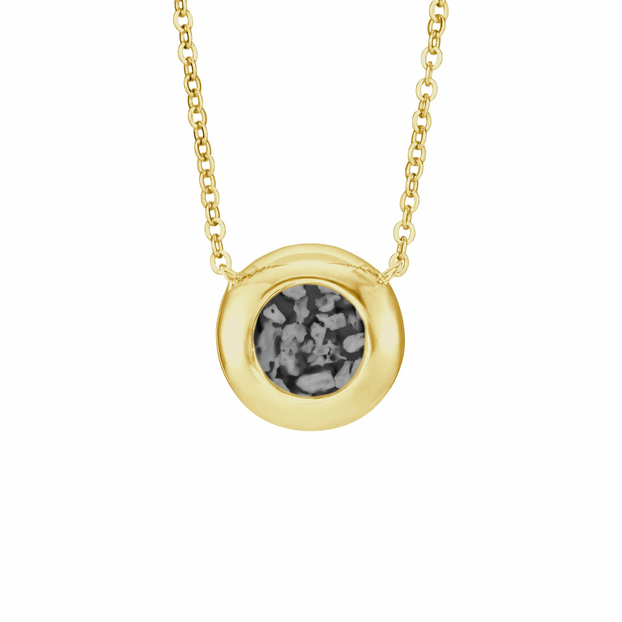 Load image into Gallery viewer, EverWith Ladies Rondure Memorial Ashes Necklace