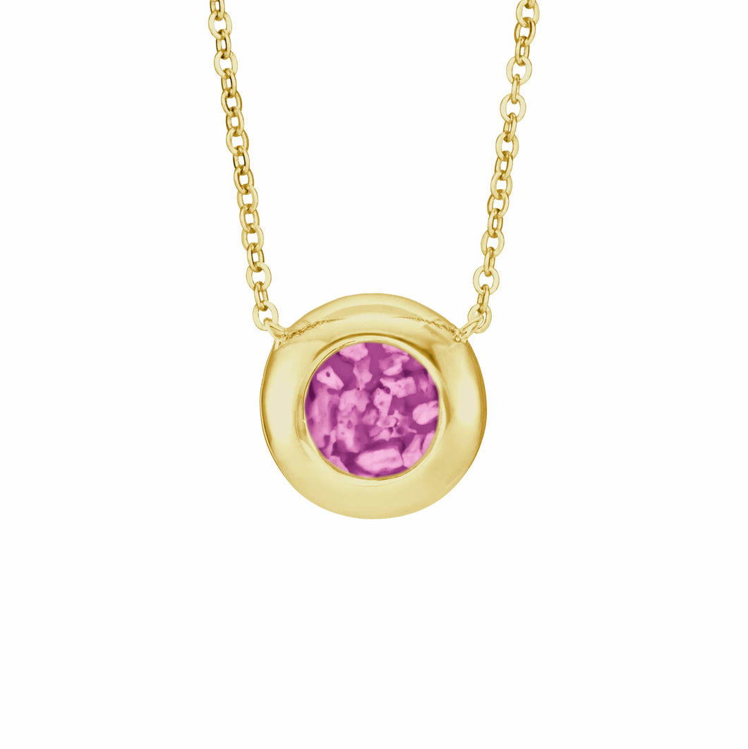 EverWith Ladies Rondure Memorial Ashes Necklace