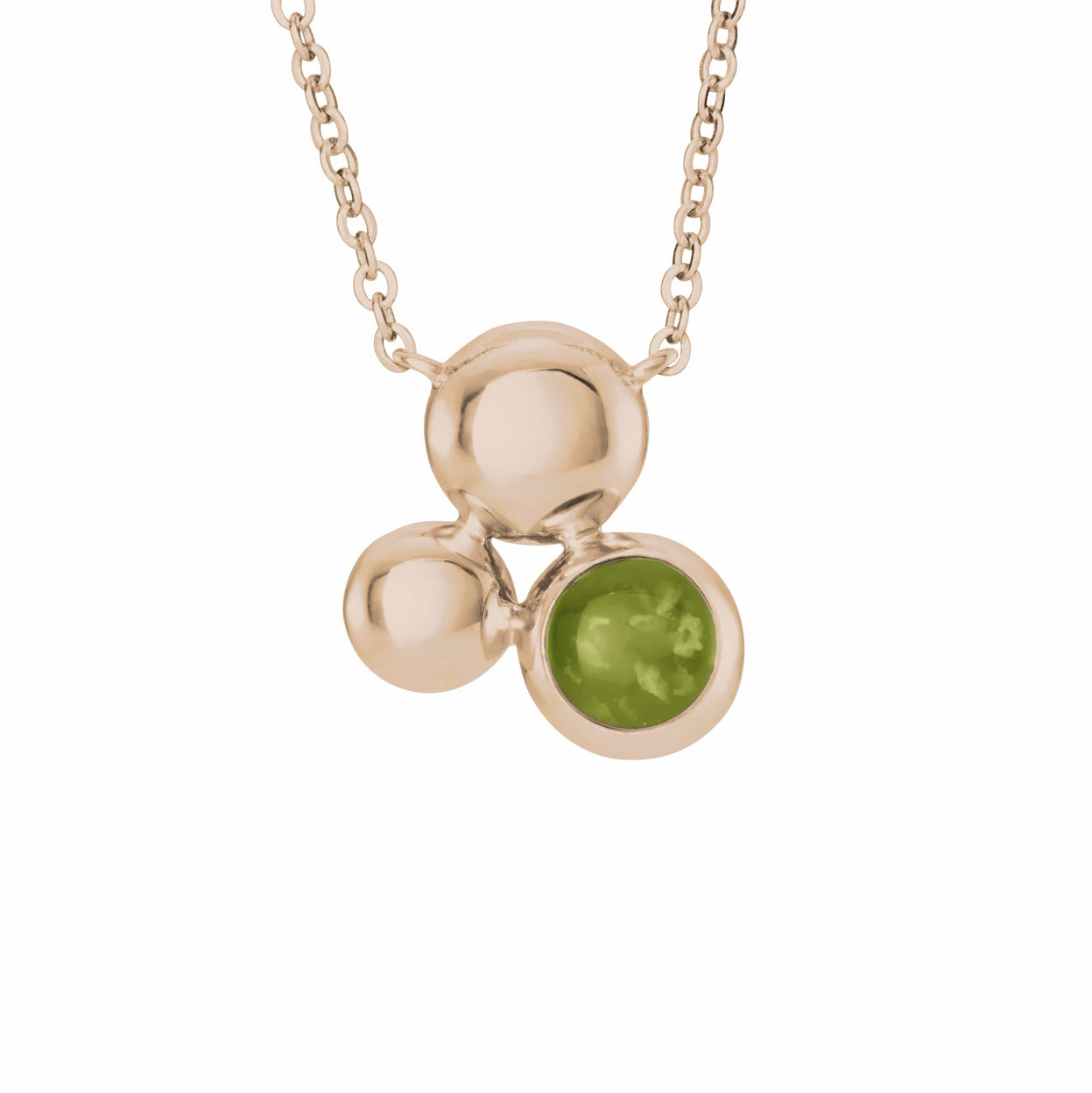 Load image into Gallery viewer, EverWith Ladies Rondure Array Memorial Ashes Necklace