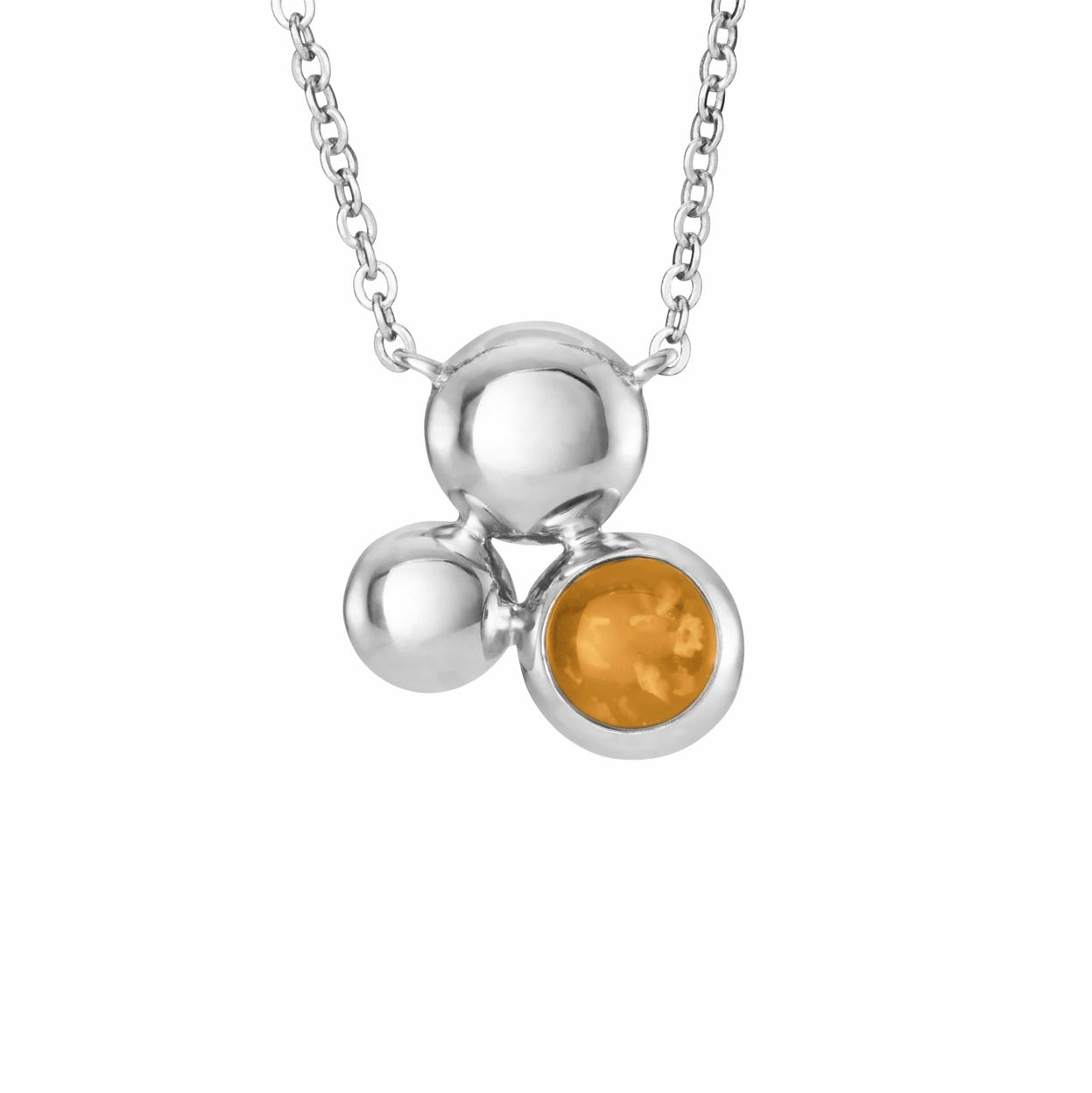 Load image into Gallery viewer, EverWith Ladies Rondure Array Memorial Ashes Necklace