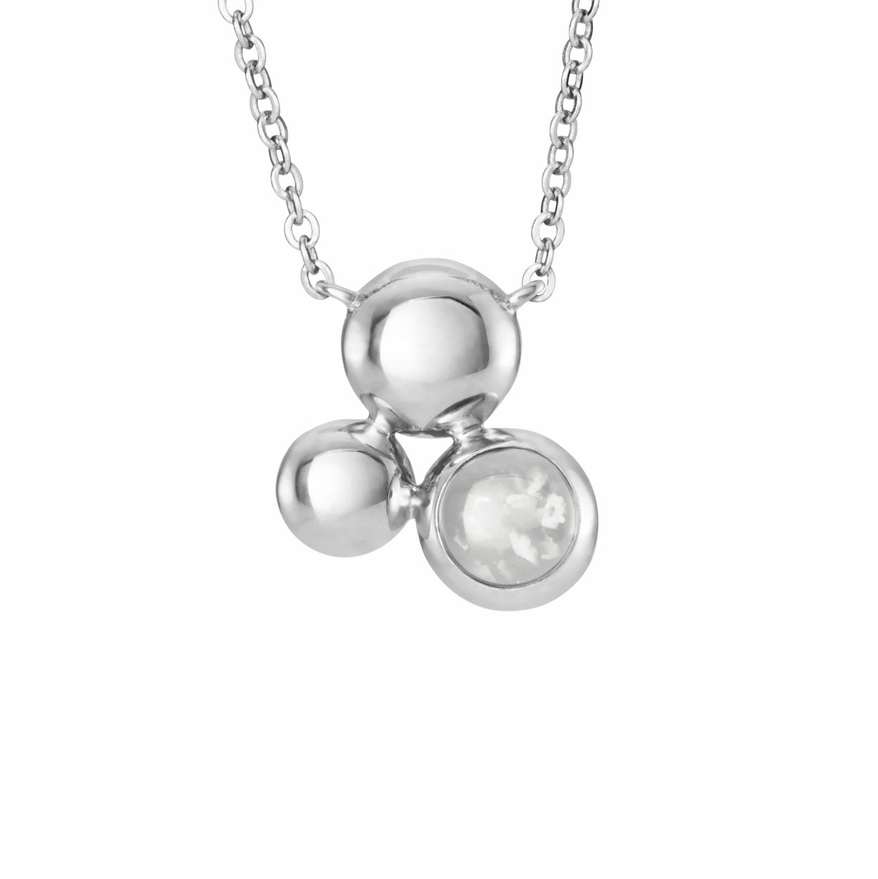 Load image into Gallery viewer, EverWith Ladies Rondure Array Memorial Ashes Necklace