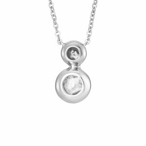 EverWith Ladies Rondure Drop Memorial Ashes Necklace