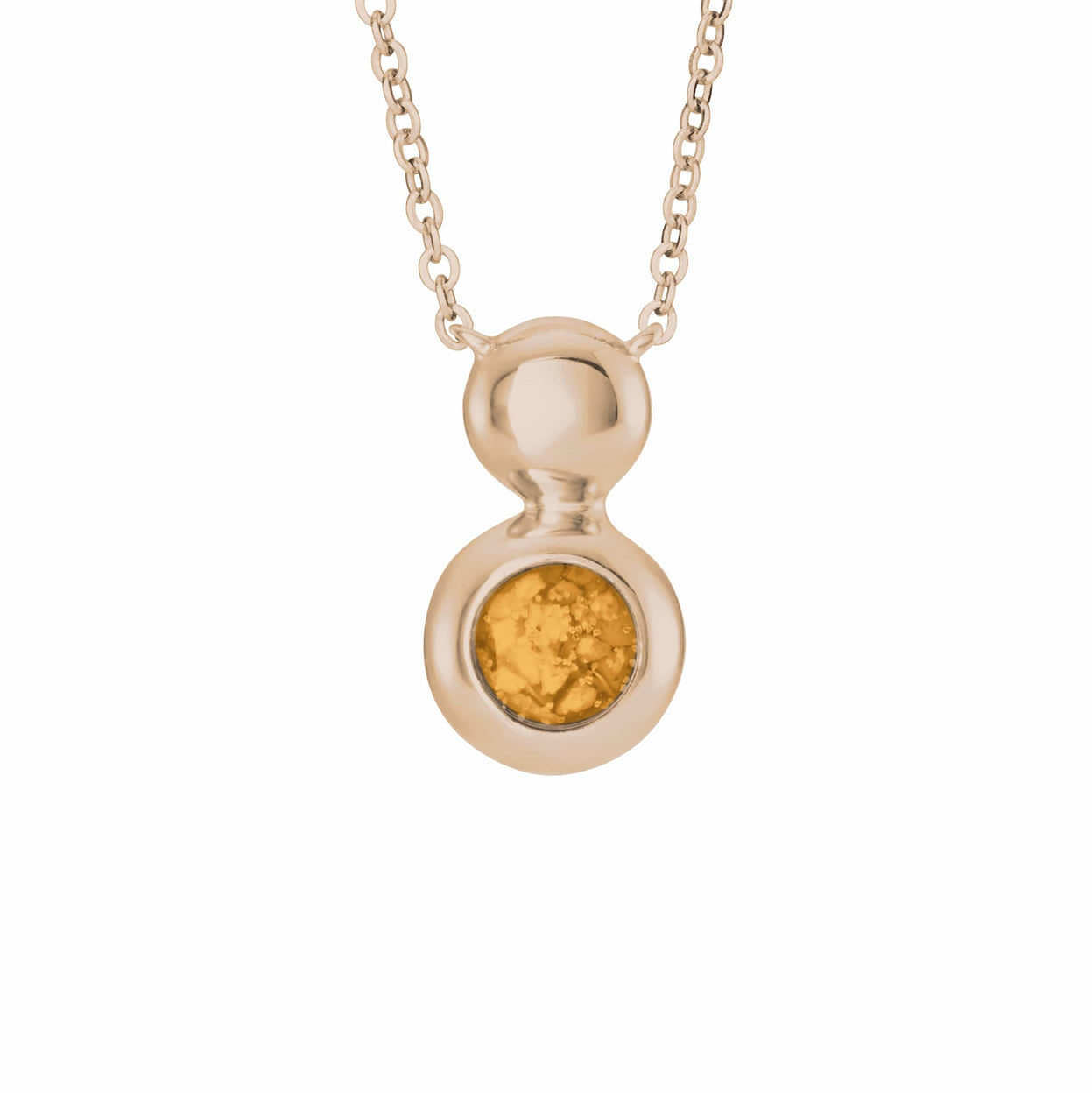 Load image into Gallery viewer, EverWith Ladies Rondure Drop Memorial Ashes Necklace