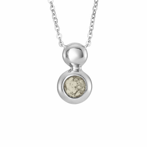 EverWith Ladies Rondure Drop Memorial Ashes Necklace