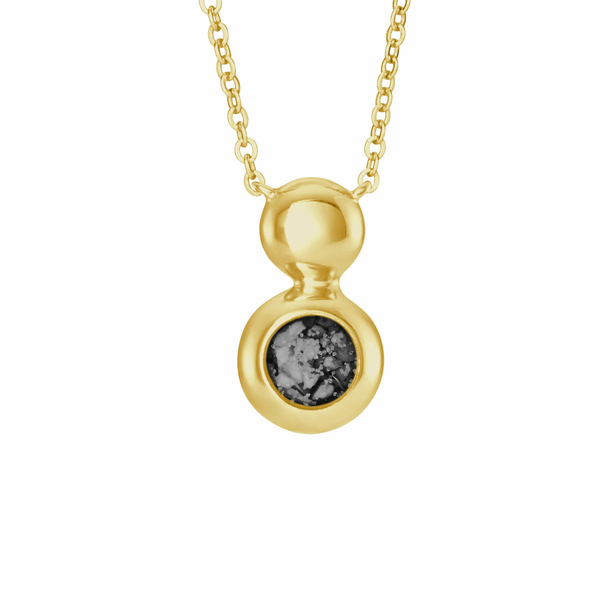 Load image into Gallery viewer, EverWith Ladies Rondure Drop Memorial Ashes Necklace