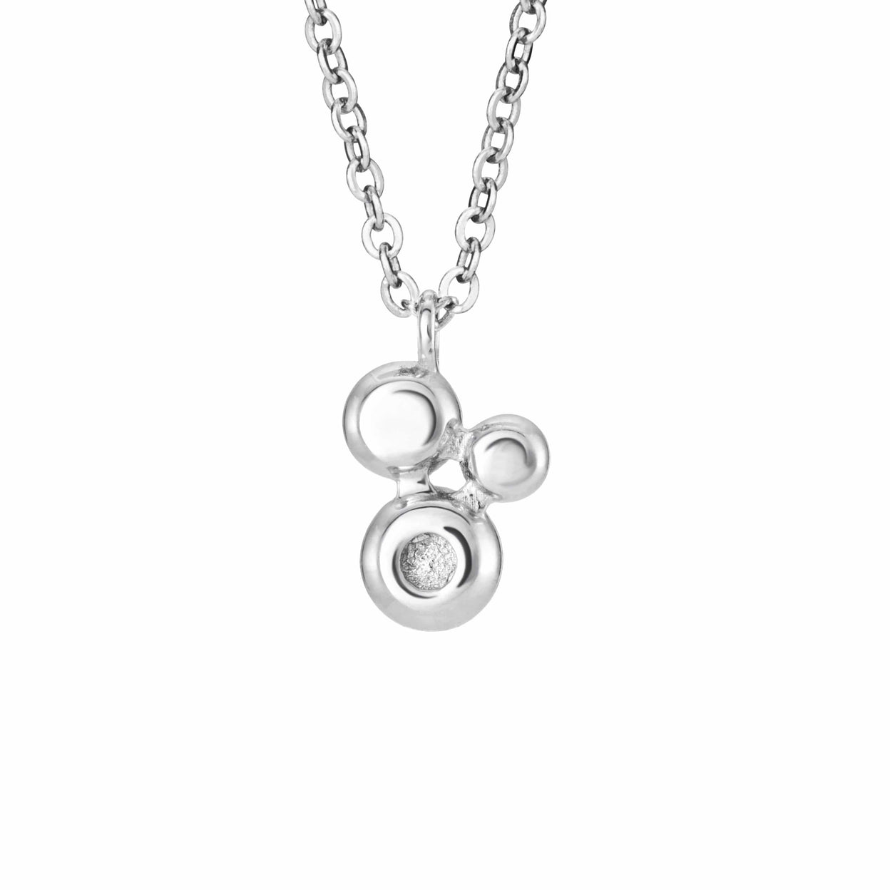 Load image into Gallery viewer, EverWith Ladies Rondure Triple Array Memorial Ashes Pendant