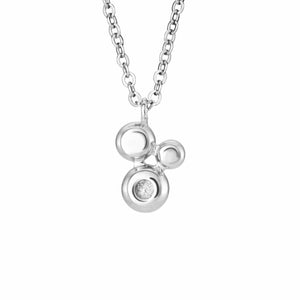 EverWith Ladies Rondure Triple Array Memorial Ashes Pendant