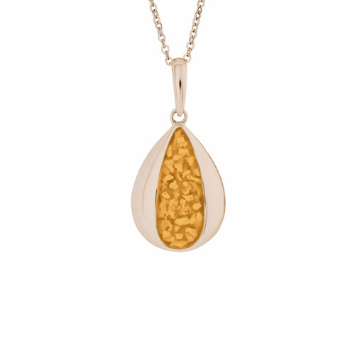 EverWith Ladies Rondure Teardrop Memorial Ashes Pendant