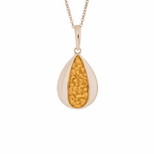 EverWith Ladies Rondure Teardrop Memorial Ashes Pendant