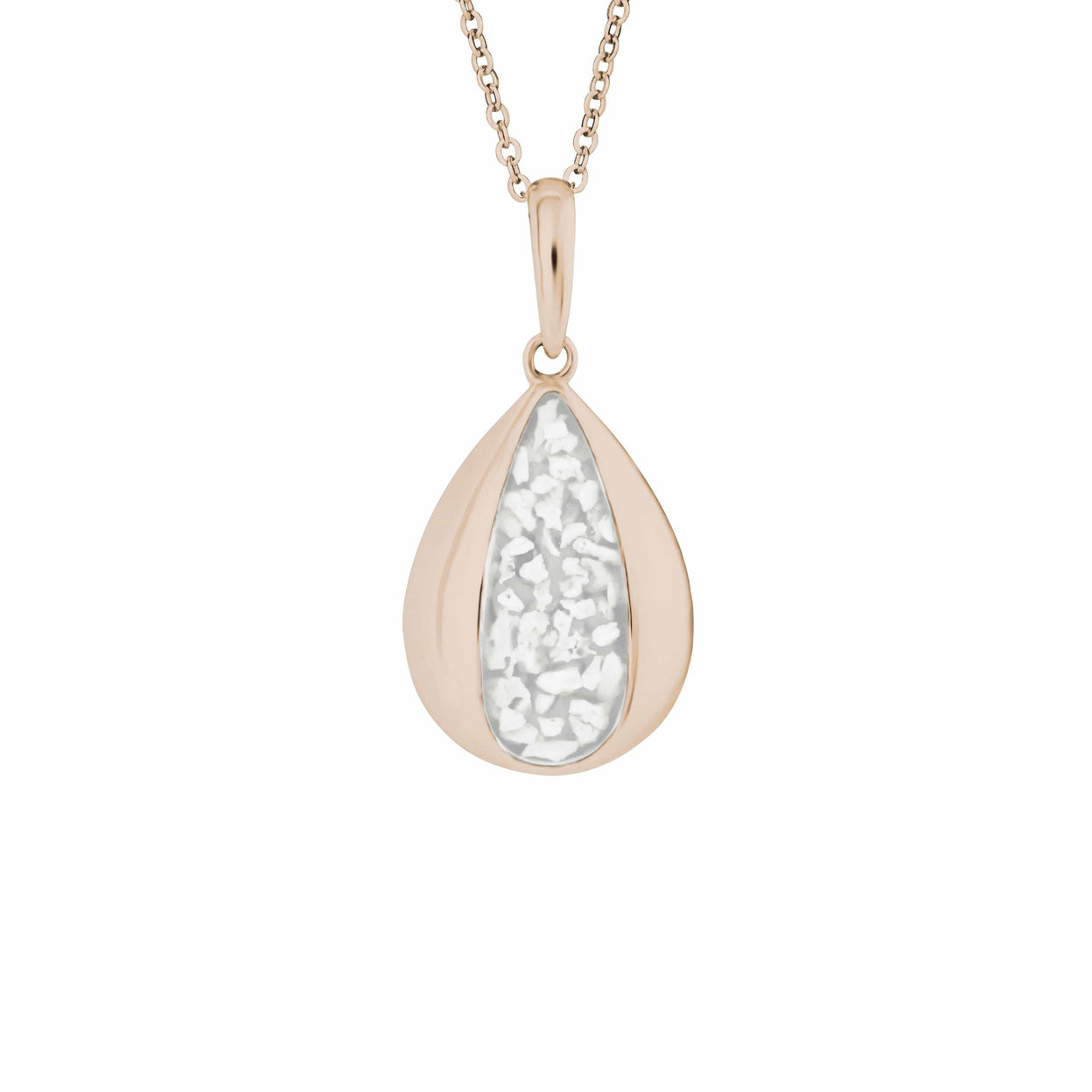 Load image into Gallery viewer, EverWith Ladies Rondure Teardrop Memorial Ashes Pendant