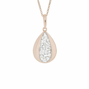 EverWith Ladies Rondure Teardrop Memorial Ashes Pendant