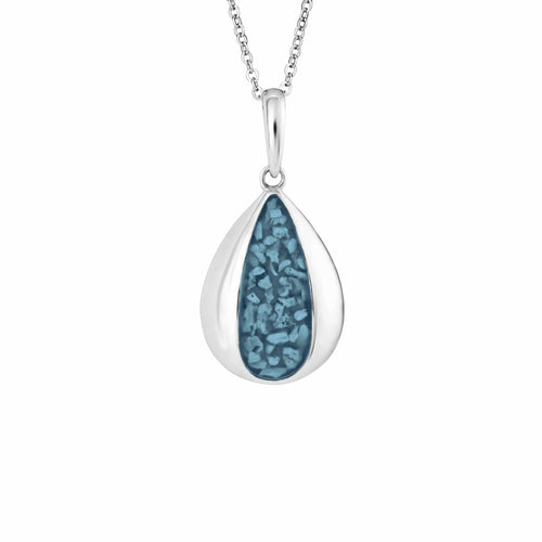 EverWith Ladies Rondure Teardrop Memorial Ashes Pendant