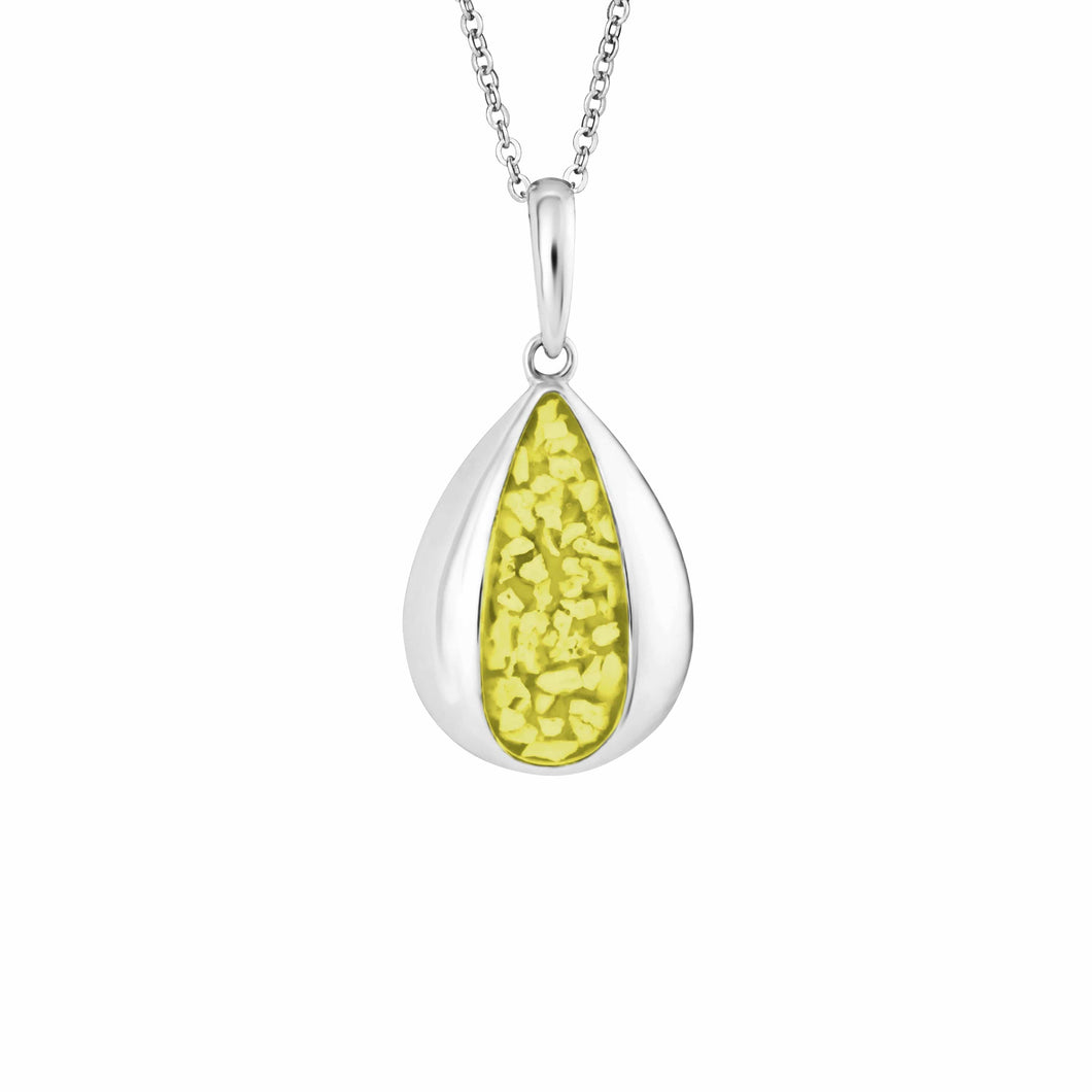 EverWith Ladies Rondure Teardrop Memorial Ashes Pendant