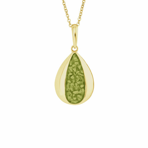 EverWith Ladies Rondure Teardrop Memorial Ashes Pendant