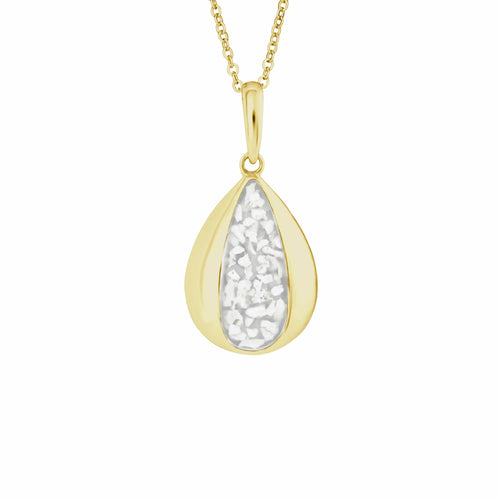 EverWith Ladies Rondure Teardrop Memorial Ashes Pendant