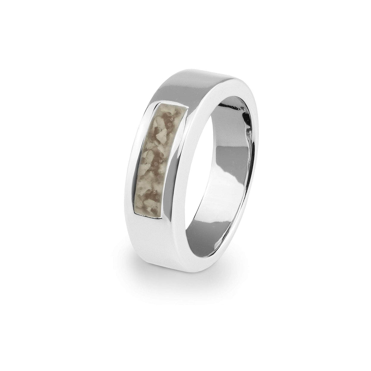 Load image into Gallery viewer, EverWith Unisex Pure Memorial Ashes Ring