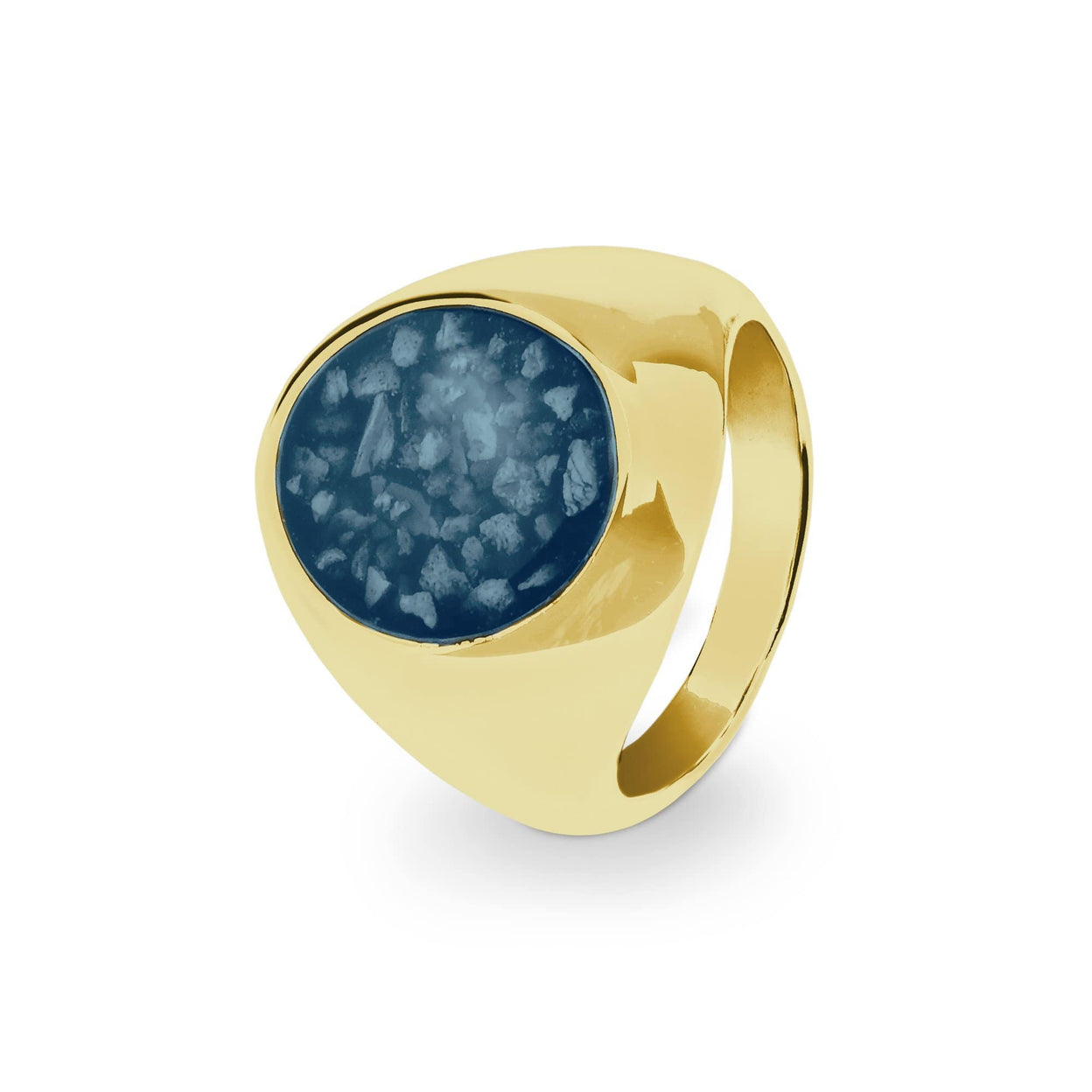 Load image into Gallery viewer, EverWith Gents Signet Memorial Ashes Ring