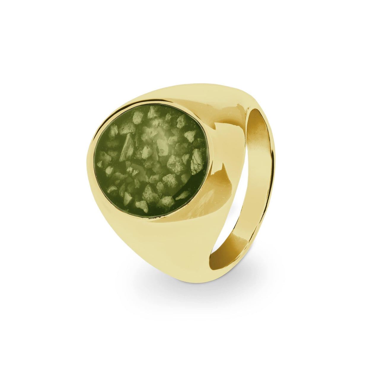 Load image into Gallery viewer, EverWith Gents Signet Memorial Ashes Ring