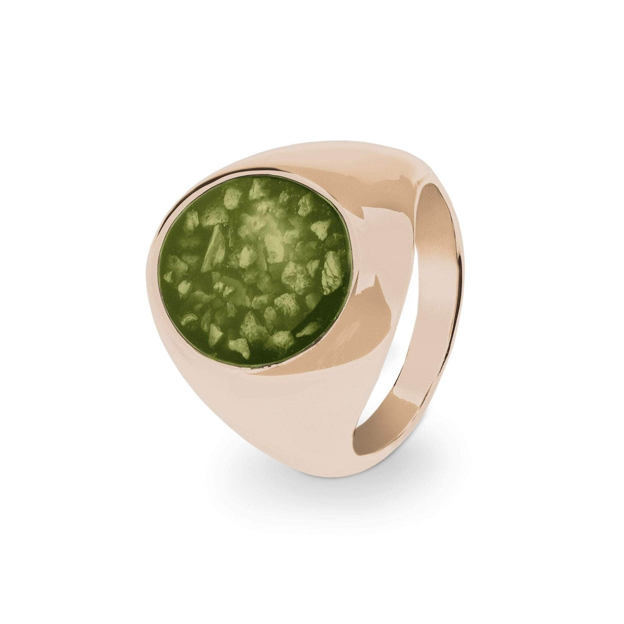 Load image into Gallery viewer, EverWith Gents Signet Memorial Ashes Ring