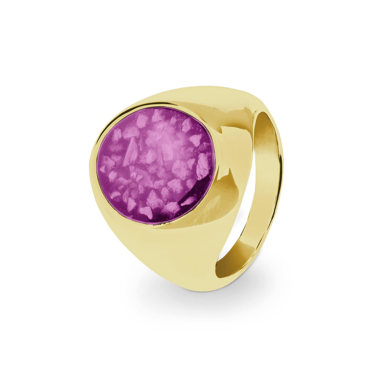 Load image into Gallery viewer, EverWith Gents Signet Memorial Ashes Ring