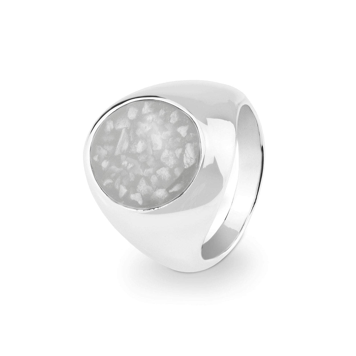 Load image into Gallery viewer, EverWith Gents Signet Memorial Ashes Ring