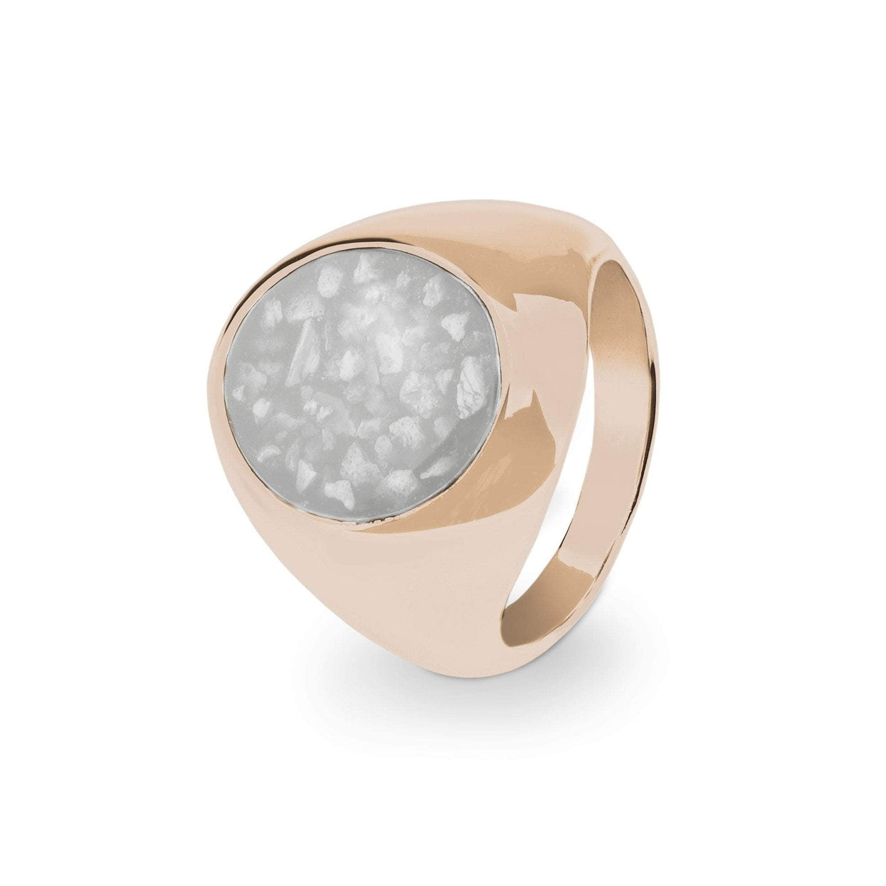 Load image into Gallery viewer, EverWith Gents Signet Memorial Ashes Ring