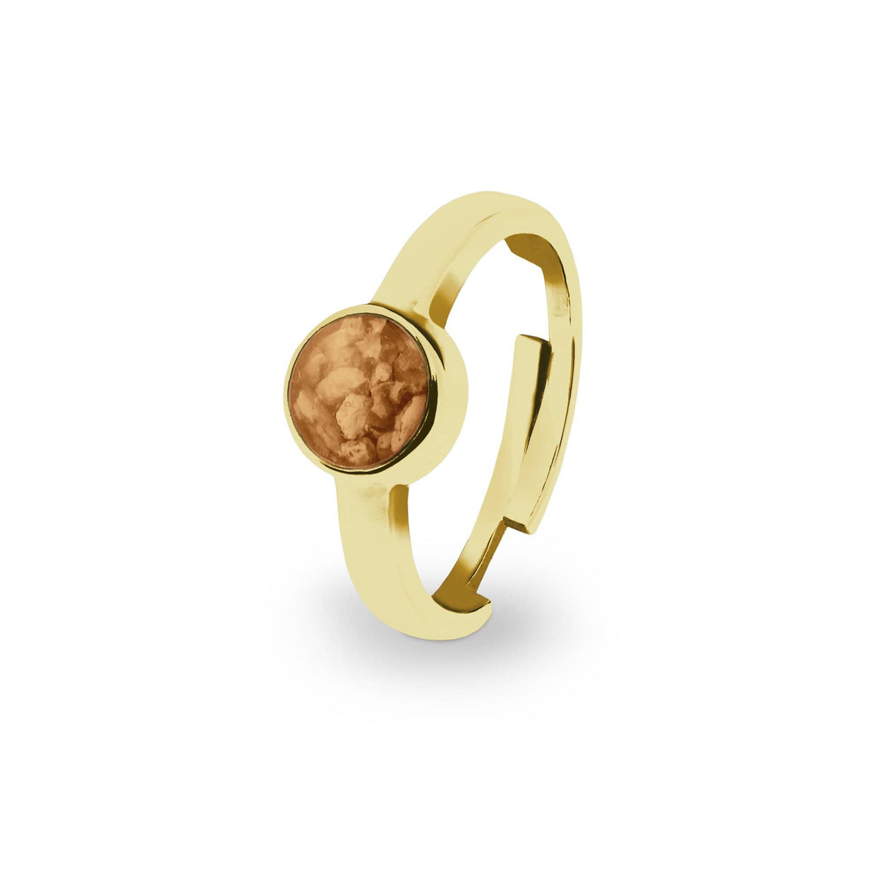 Load image into Gallery viewer, EverWith Ladies Multisize Round Memorial Ashes Ring