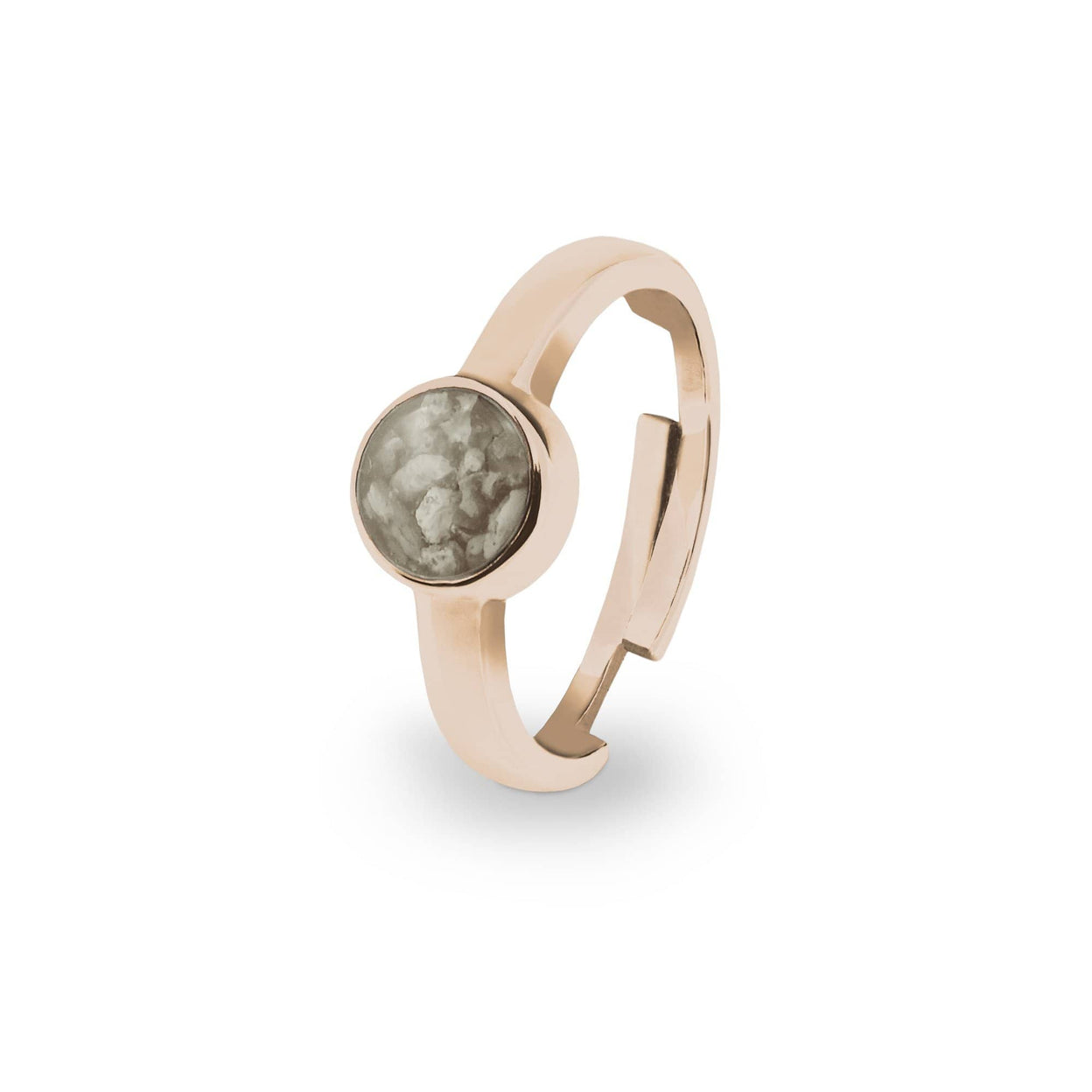 Load image into Gallery viewer, EverWith Ladies Multisize Round Memorial Ashes Ring