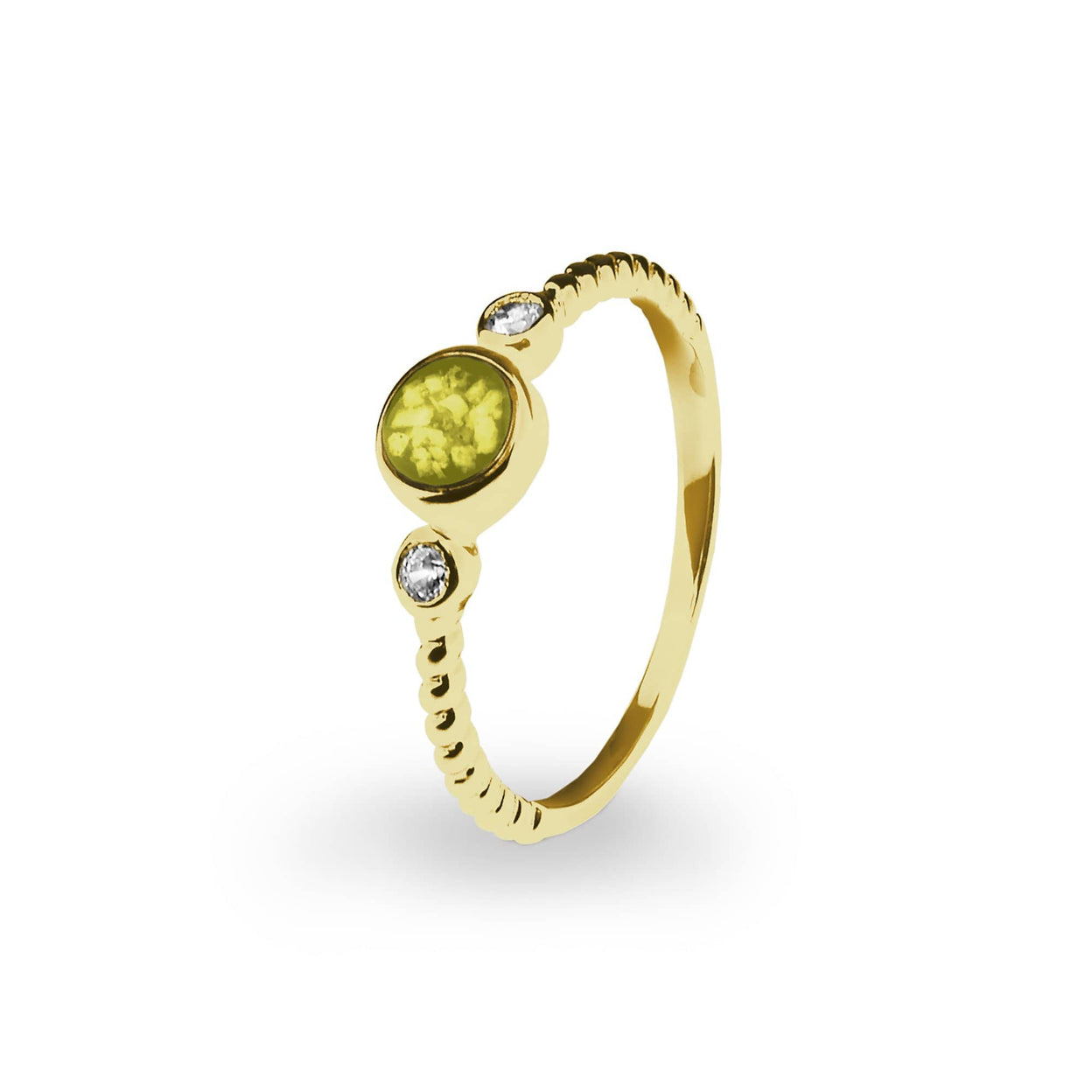 Load image into Gallery viewer, EverWith Ladies Peace Memorial Ashes Ring with Fine Crystals