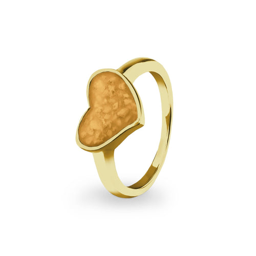 EverWith Ladies Oversized Heart Memorial Ashes Ring