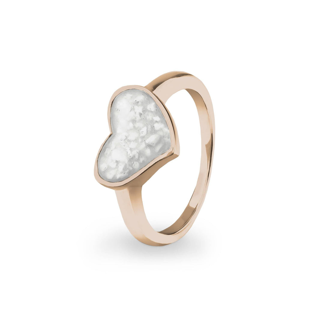 EverWith Ladies Oversized Heart Memorial Ashes Ring