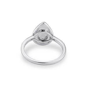 EverWith Ladies Rondure Teardrop Memorial Ashes Ring