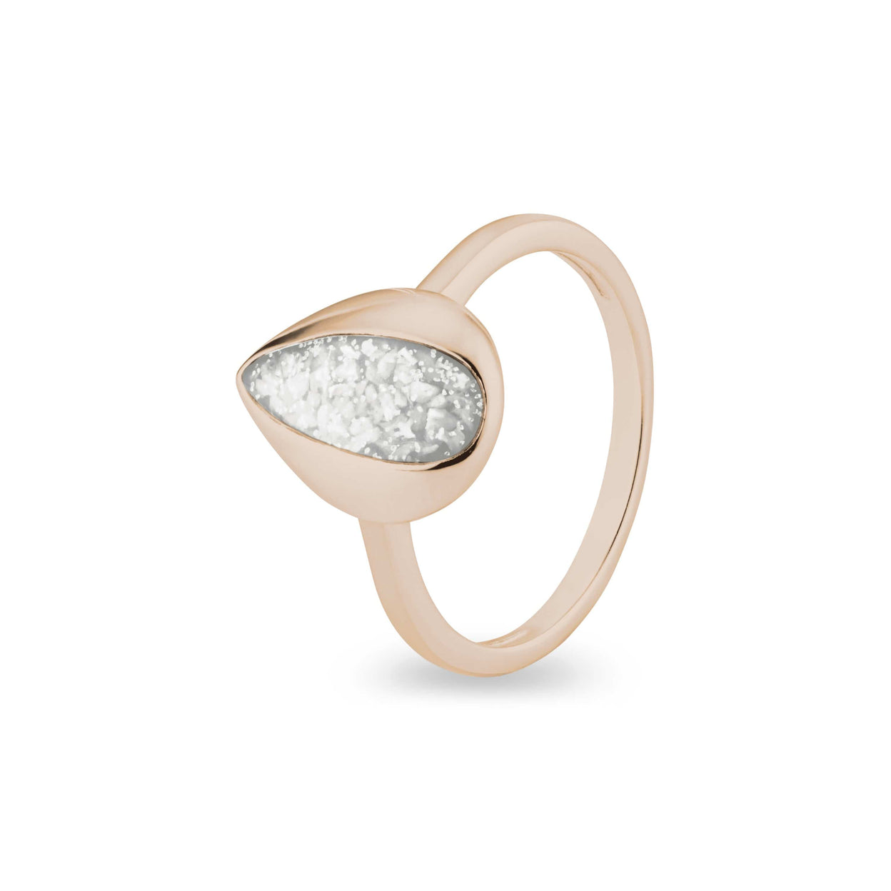 Load image into Gallery viewer, EverWith Ladies Rondure Teardrop Memorial Ashes Ring