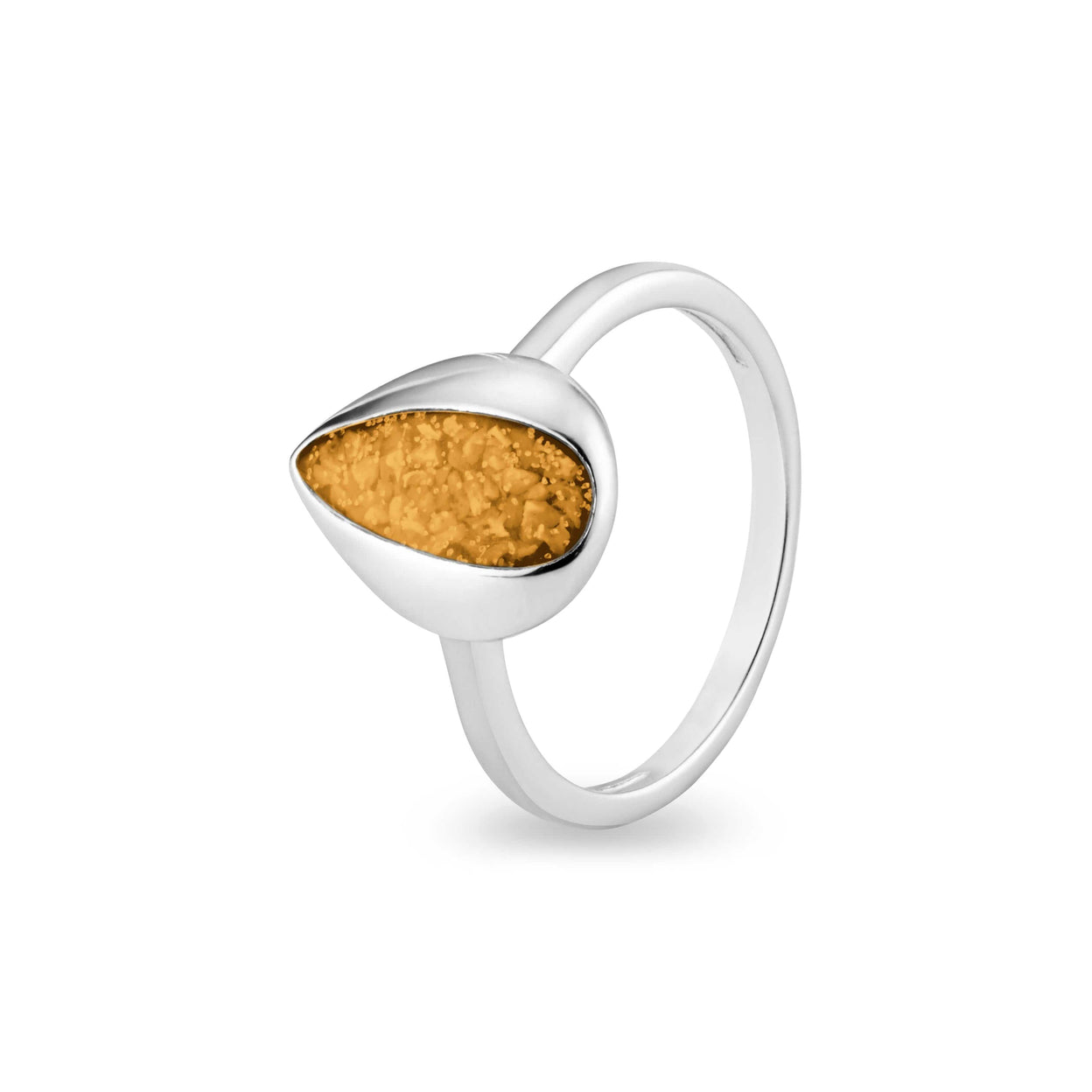 Load image into Gallery viewer, EverWith Ladies Rondure Teardrop Memorial Ashes Ring