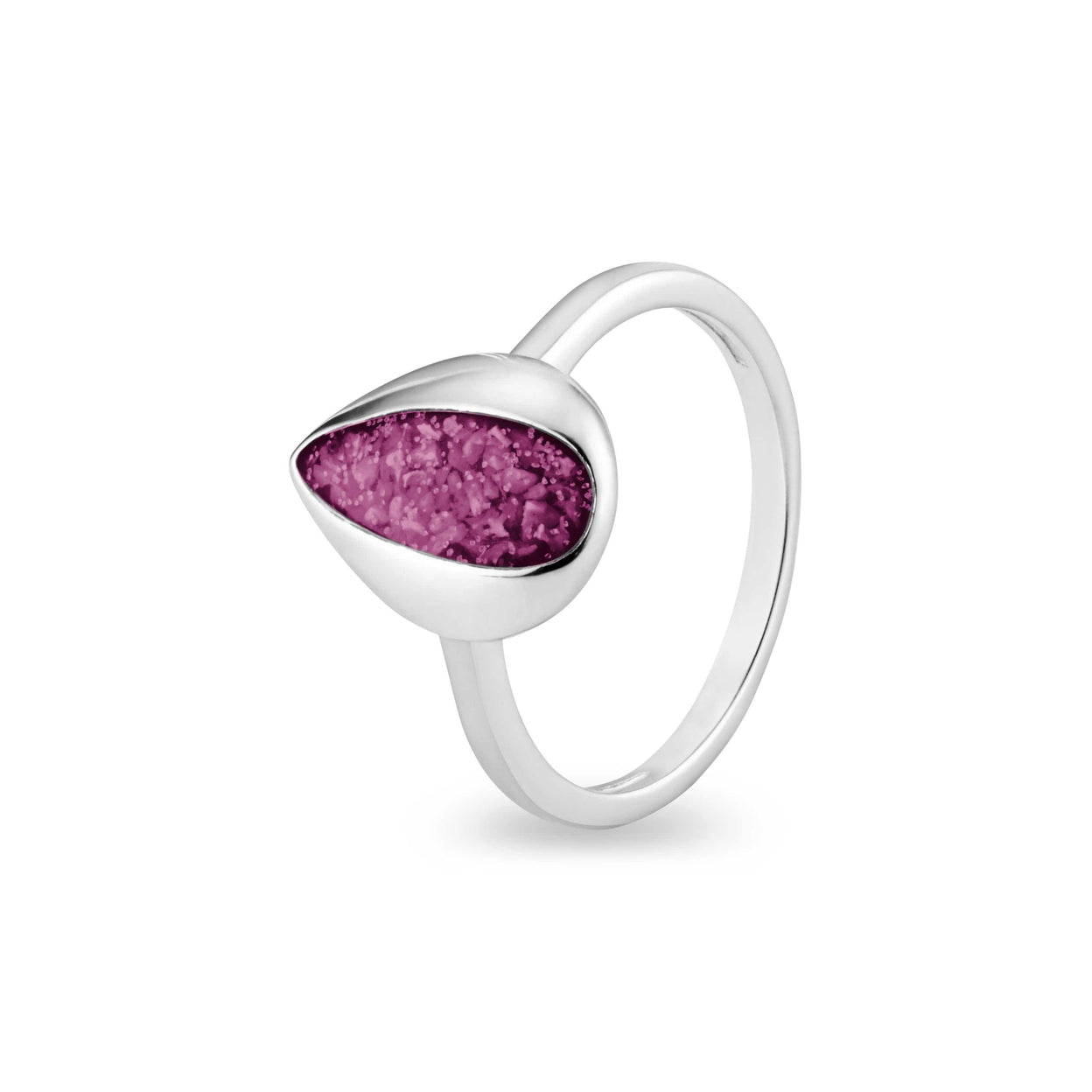 Load image into Gallery viewer, EverWith Ladies Rondure Teardrop Memorial Ashes Ring