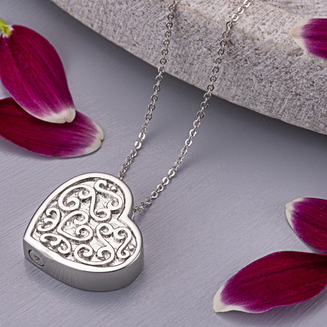 Load image into Gallery viewer, EverWith Self-fill Love Memorial Ashes Pendant