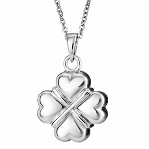 EverWith Self-fill Traditional Clover Memorial Ashes Pendant