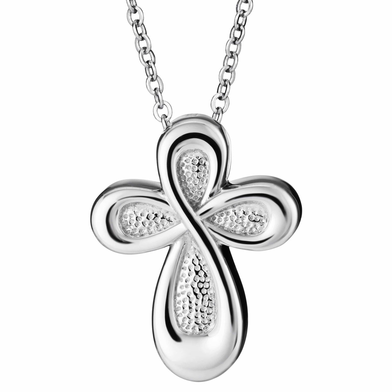 Load image into Gallery viewer, EverWith Self-fill Infinite Cross Memorial Ashes Pendant